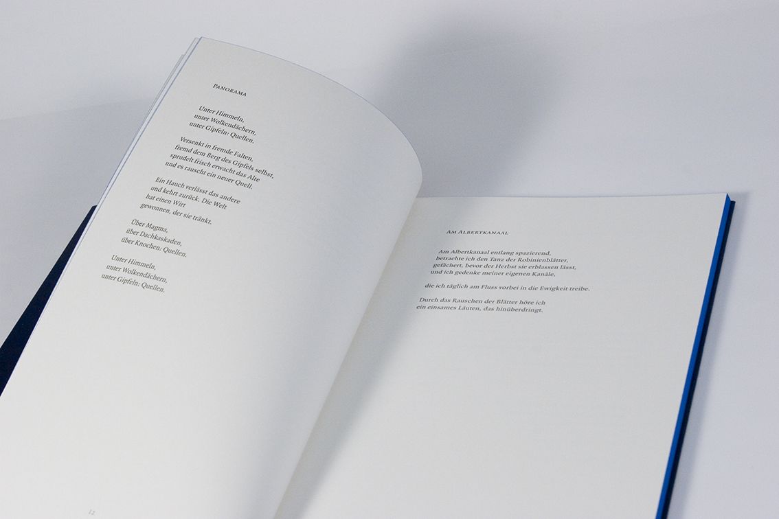  Gedichtsammlung Aquarien, Veröffentlichungen, Lyrik